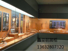 常见博物馆文物展柜的摆放方式